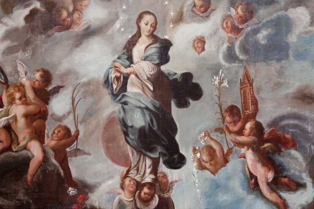 Mexico La Concepcion religious painting